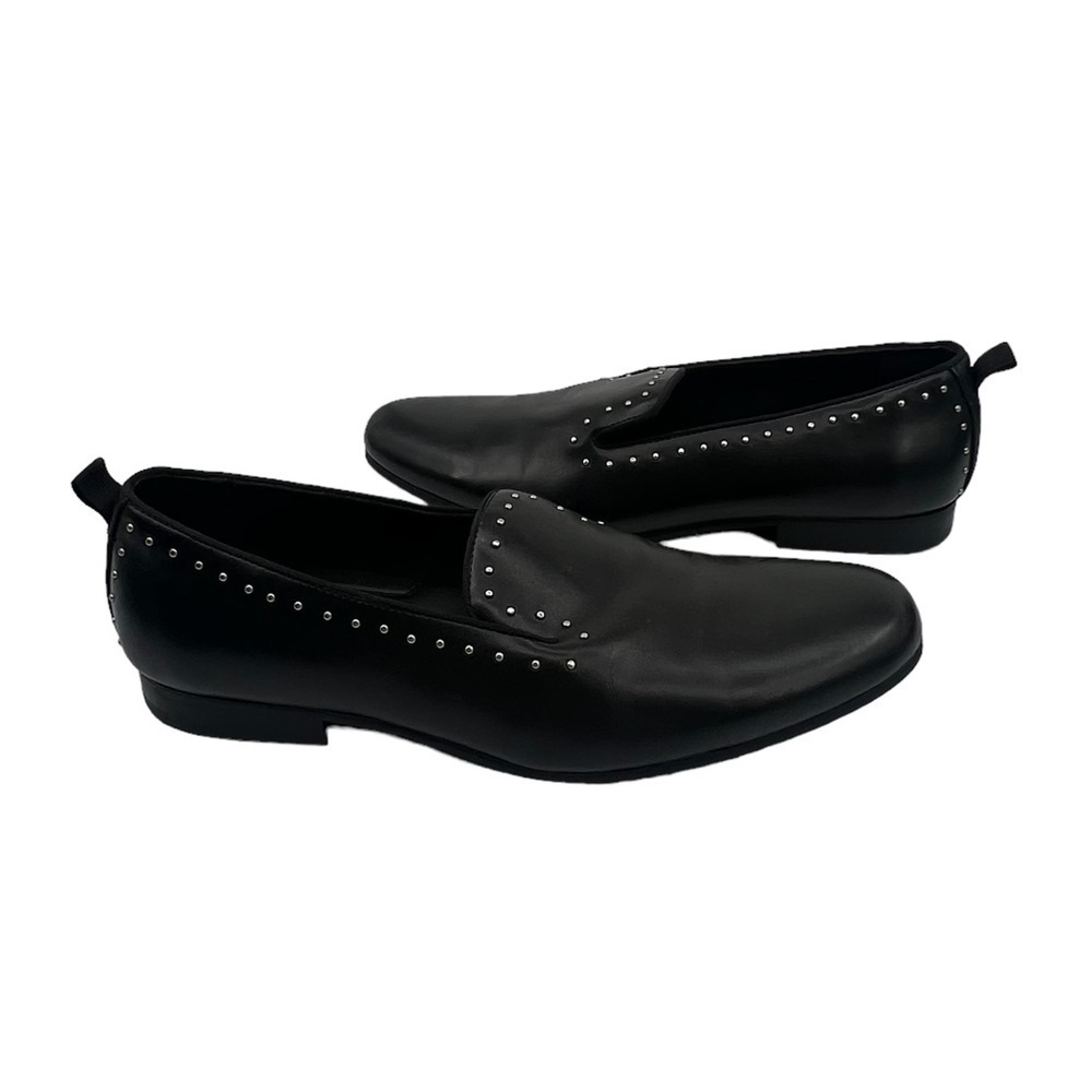Call It Spring Black Embellished Almond Toe Loafers Size 9 Women’s